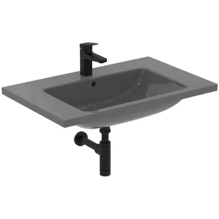 Ideal Standard i.life B Umywalka wisząca 81x51 cm z przelewem szara T460458 - Umywalki - miniaturka - grafika 1