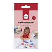 Kreda - Proszek do formowania kredy 200 g - czerwony - miniaturka - grafika 1
