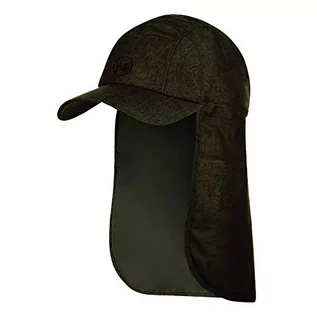 Czapki męskie - Buff Czapka bimini cap zinc khaki khaki CZAPKA BIMINI CAP ZINC KHAKI - grafika 1