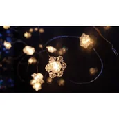 Oświetlenie świąteczne - Lampki 10 LED ciepły biały na baterie mix wzorów Cortina - miniaturka - grafika 1