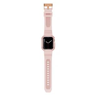 Kingxbar CYF106 2w1 pancerne etui Apple Watch SE, 8, 7, 6, 5, 4, 3, 2, 1 (41, 40, 38 mm) z paskiem różowe - Akcesoria do smartwatchy - miniaturka - grafika 8
