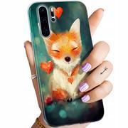 Etui i futerały do telefonów - ETUI DO HUAWEI P30 PRO WZORY LISKI LISY FOX OBUDOWA POKROWIEC CASE - miniaturka - grafika 1