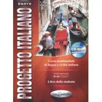 edilingua Nuovo Progetto Italiano 2 Libro dello studente + DVD - Magnelli Sandro, Marin Telis - Książki do nauki języka włoskiego - miniaturka - grafika 1