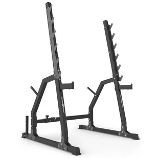 Zestaw MS36_2.0_113KG_G | Dwustronnie regulowana ławka treningowa + stojaki bramowe + modlitewnik + prasa + wyciąg + zestaw gryfów i obciążeń gumowanych 113 kg - Marbo Sport - Ławki treningowe - miniaturka - grafika 2