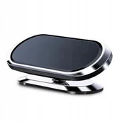 Pozostałe akcesoria do telefonów - Uchwyt samochodowy magnetyczny DUŻY WMH-06 srebrny - miniaturka - grafika 1