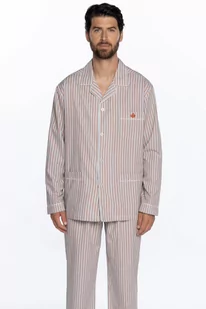 Piżama męska EDGAR Terakota XXL - Piżamy męskie - miniaturka - grafika 1