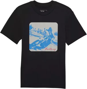t-shirt damski FOX SCRIPTED PHOTO TEE Black - Koszulki i topy damskie - miniaturka - grafika 1