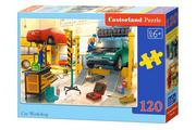 Puzzle - Castorland Puzzle 120 Car Workshop CASTOR - - miniaturka - grafika 1