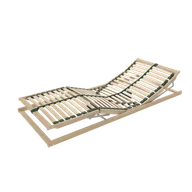 Stelaże pod materac - Stelaż Samuraj De Luxe z regulacją M&K foam Koło Rozmiar - 120x200, Sterowanie stelaża - pilot przewodowy - miniaturka - grafika 1
