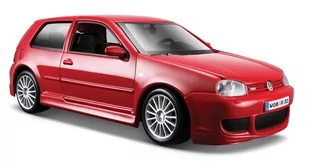 Maisto, model kolekcjonerski Volkswagen Golf R32 Grana Czerwony 1/24 - Kolekcjonerskie modele pojazdów - miniaturka - grafika 1