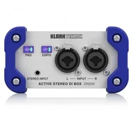 Inne akcesoria muzyczne - ‌Klark Teknik DN200 V2 - DI-Box aktywny 2-kanałowy ♦ 30 DNI NA ZWROT ♦ GWARANCJA DOOR-TO-DOOR ♦ SZYBKA WYSYŁKA - miniaturka - grafika 1