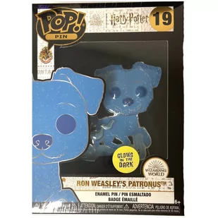 harry potter - pop large enamel pin n° 19 - patronus ron weasley - Figurki kolekcjonerskie - miniaturka - grafika 1