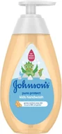 Kosmetyki kąpielowe dla dzieci - Johnson's Baby Pure Protect Mydło w płynie do rąk, 300 ml - miniaturka - grafika 1