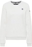 Swetry damskie - Schmuddelwedda Sweter damski 34613755, wełniany biały melanż, XXL, wełniany biały melanż, XXL - miniaturka - grafika 1