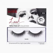 Sztuczne rzęsy i akcesoria - Kiss sztuczne rzęsy Triple Push-up Bustier 3D - miniaturka - grafika 1