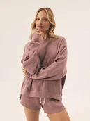 Dresy damskie - Komplet damski Rumi Esotiq brudny róż S - miniaturka - grafika 1