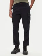 Spodnie męskie - Napapijri Spodnie materiałowe M-Tures NP0A88SW Czarny Regular Fit - miniaturka - grafika 1
