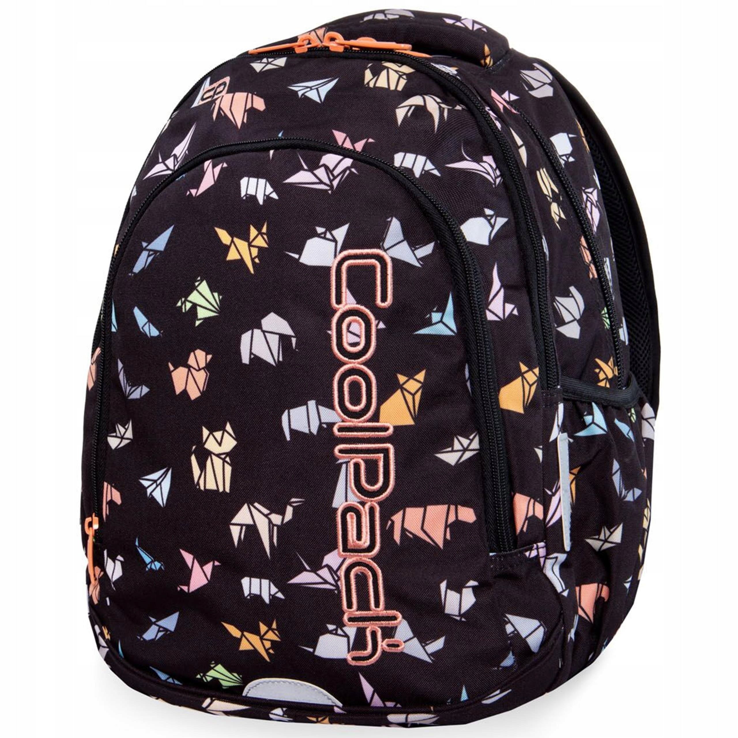 Plecak Szkolny 2-KOMOROWY 23L Klasy 1-4 Lekki Origami Coolpack