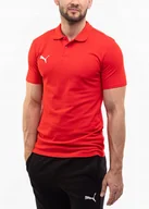 Koszulki męskie - PUMA koszulka męska t-shirt polo sportowa polówka bawełna Team Goal r. M - miniaturka - grafika 1