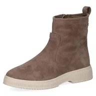 Kozaki damskie - Caprice Damskie buty 9-26403-45, modne kozaki, taupe suede, 42 EU, taupe Suede, 42 EU - miniaturka - grafika 1