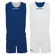 Zestawy męskiej odzieży sportowej - GIVOVA DOUBLE ZESTAW W MESH NIEBIESKI/BIAŁY Tg. 3XL - miniaturka - grafika 1