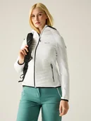 Kurtki i kamizelki sportowe damskie - Regatta Kurtka hybrydowa "Anderson" w kolorze białym - miniaturka - grafika 1