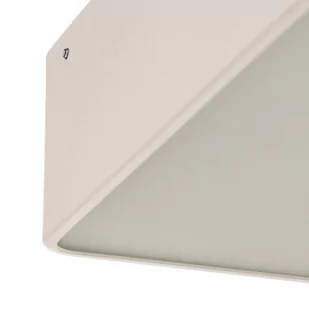 Lampa sufitowa Oro ze stali i szkła, biała, 25cm - Lampy sufitowe - miniaturka - grafika 3