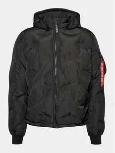 Alpha Industries Kurtka zimowa 108107 Czarny Regular Fit - Kurtki męskie - miniaturka - grafika 1