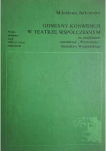Odmiany konwencji w teatrze współczesnym - Książki o kulturze i sztuce - miniaturka - grafika 1