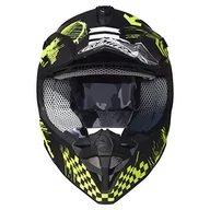 Kaski motocyklowe - PREMIER HELM EXIGE RX Y BM, czarny/FLUO żółty, XL - miniaturka - grafika 1