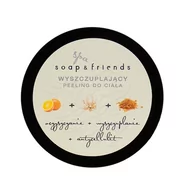 Peelingi do ciała - Soap&Friends Peeling do ciała Pomarańcza 200ml - miniaturka - grafika 1