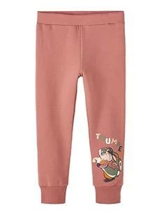 NMFANN Bambi SWE Pant Box BRU WDI, Light Mahogany, 86 cm - Odzież sportowa dziecięca - miniaturka - grafika 1