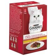 Mokra karma dla kotów - Purina Gourmet MON PETIT KOLEKCJA DROBIOWYCH FILECIKÓW Zakupy dla domu i biura! 12377963 - miniaturka - grafika 1