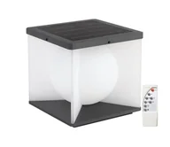 Lampy ogrodowe - LED Kinkiet solarny LED/8W/3,7V IP65 3000K - miniaturka - grafika 1