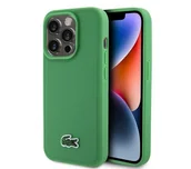 Etui i futerały do telefonów - Lacoste LCHMP15LPVCN Hardcase Iconic Petit Pique MagSafe do iPhone 15 Pro Zielony - miniaturka - grafika 1