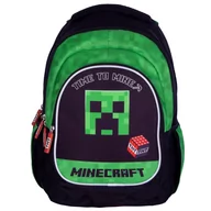 Plecaki szkolne i tornistry - Plecak sportowy dla dzieci Minecraft Time To Mine 2 24L - miniaturka - grafika 1