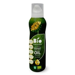 Ekko Olej słonecznikowy (spray) do gotowania i smażenia tłoczony na zimno 200 ml Bio - oliwa lub olej - Oliwa - miniaturka - grafika 1