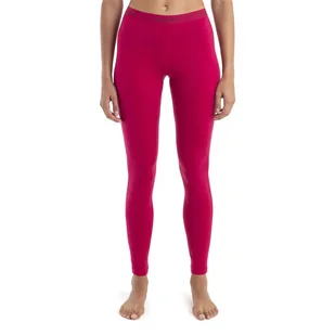 Legginsy Icebreaker Merino 200 Oasis Thermal 1043838511 - różowe - Legginsy - miniaturka - grafika 1