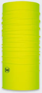 Komin Wielofunkcyjny Buff CoolNet UV Solid Yellow - Czapki i chusty sportowe damskie - miniaturka - grafika 1