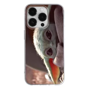 ERT GROUP etui na telefon Apple Iphone 14 PRO MAX, case oryginalny i oficjalnie licencjonowany przez Star Wars, wzór Baby Yoda 021, optymalnie dopasowane, plecki z TPU - Etui i futerały do telefonów - miniaturka - grafika 1