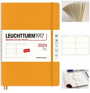 LEUCHTTURM1917 Planer kalendarz książkowy A5 tyg. - Kalendarze - miniaturka - grafika 1