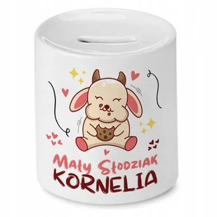 Skarbonka 330 ml Dla Korneli Córki Dziecka Prezent z Nadrukiem ze Zdjęciem + Opakowanie na prezent (wzór 01) - Skarbonki Skarbonka 330 ml Dla Korneli Córki Dziecka Prezent z Nadrukiem ze Zdjęciem + Opakowanie na prezent (wzór 01) - Skarbonki - miniaturka - grafika 1