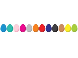 Congee.pl Girlanda Pisanki na Wielkanoc - 5 m BAN-WIE01 - Wielkanoc - miniaturka - grafika 1