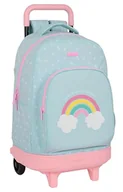 Plecaki - Safta ARCOIRIS Duży plecak na kółkach, kompaktowy, zdejmowany, idealny dla dzieci w różnym wieku, wygodny i wszechstronny, jakość i wytrzymałość, 33 x 22 x 45 cm, kolor, Wielobarwna, Estándar, zwykły - miniaturka - grafika 1