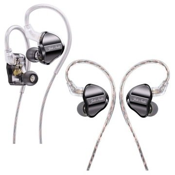 FiiO Dynamiczne Przewodowe Słuchawki Dokanałowe Iem JD1 Czarne