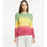 Swetry damskie - POLO RALPH LAUREN Sweter | Slim Fit - miniaturka - grafika 1