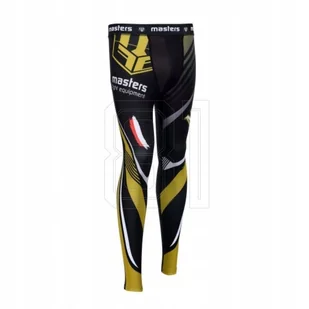 Legginsy treningowe Masters Dl-MMA M 061256-M M - Kimona, stroje i obuwie - miniaturka - grafika 1