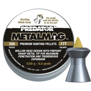 Śrut 4,50 mm JSB Predator Metalmag 200szt - Amunicja do wiatrówek - miniaturka - grafika 1