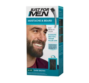 Just For Men Żel Koloryzujący Do Brody M-45 - Farby do włosów i szampony koloryzujące - miniaturka - grafika 1