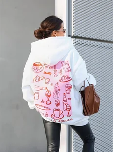 bluza CROISSANT LARA FASHION biała ecru - Bluzy damskie - miniaturka - grafika 1